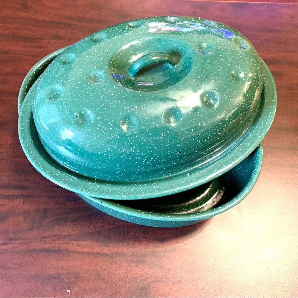 Vintage Green Loaf Pan